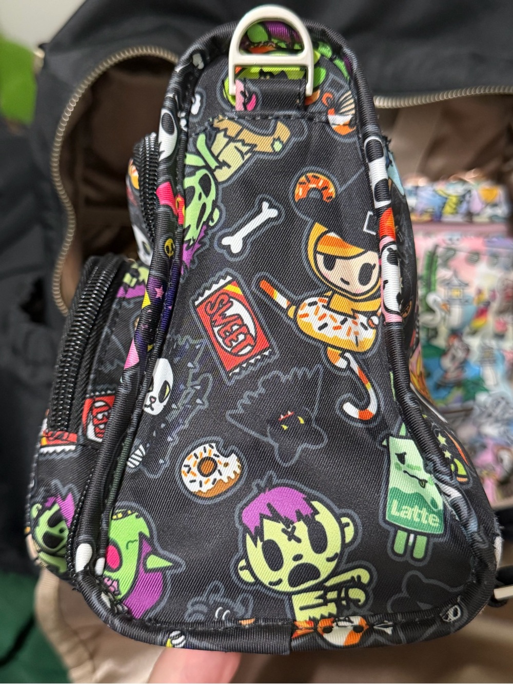 Tokidoki X Jujube Spooktacular Kawaii Collab The Bestie Bag NWOT - Picture 4 of 6